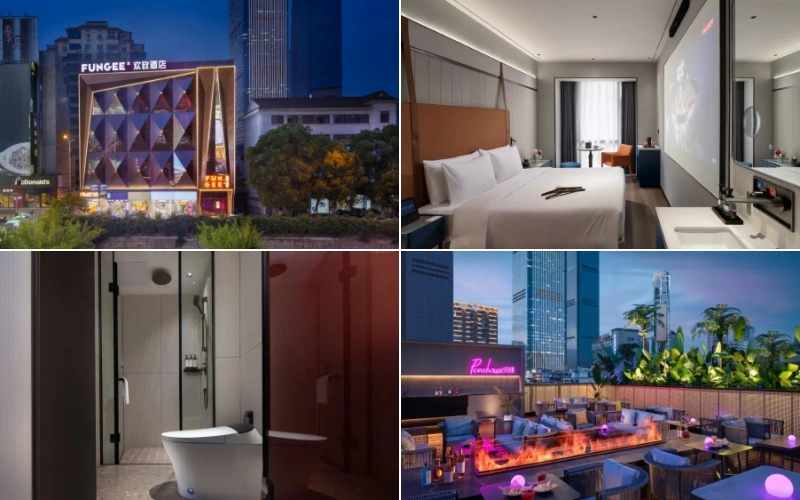 FUNGEE S Hotel (Wuyi Square, Huangxing Square Station, Changsha)