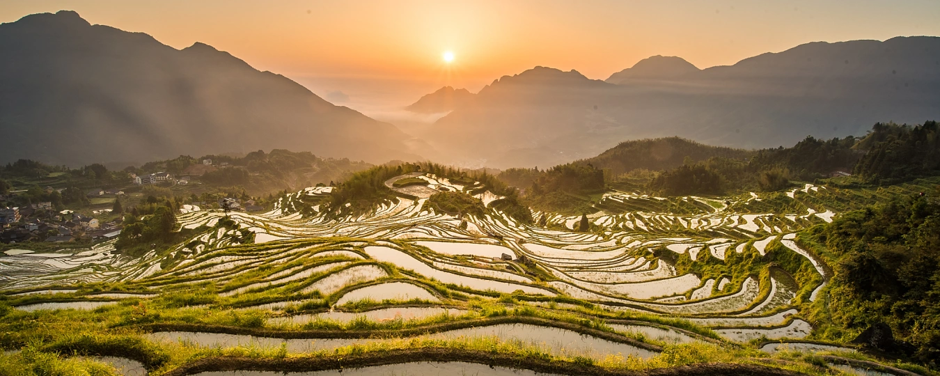 Рисовые террасы Юньхэ