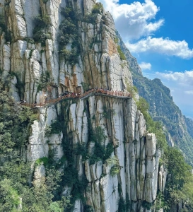 Mount Song landscape in Henan China