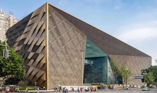 成都博物館外觀建築