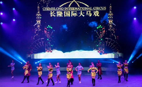 Chimelong International Circus live show opening performance