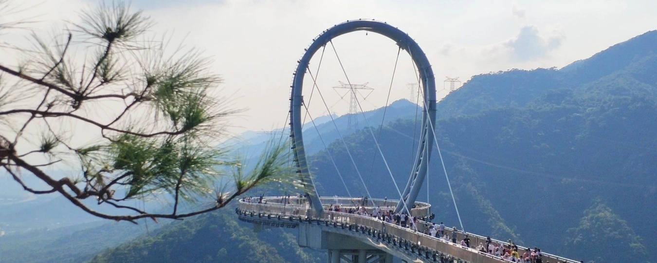 ระเบียงแขวนเทียนเหมิน หวงเถิงเสีย