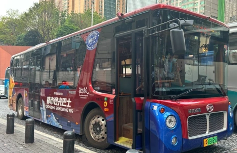 Chongqing sightseeing bus for city tours and attractions