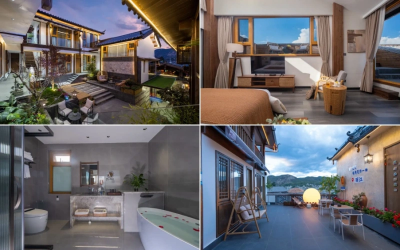 Banshan Lishe Designer Inn with View and Garden (Lijiang Shizishan)