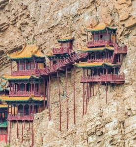 Hanging Temple on Mount Heng, Shanxi