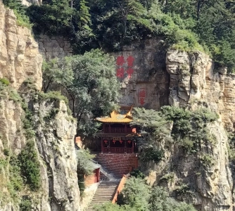 Temple complex on Mount Heng, Shanxi