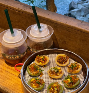 Local street food in Vagoo (Wangxian Valley) Shangrao Jiangxi