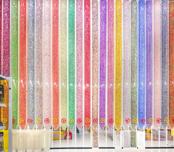 Candy tube display