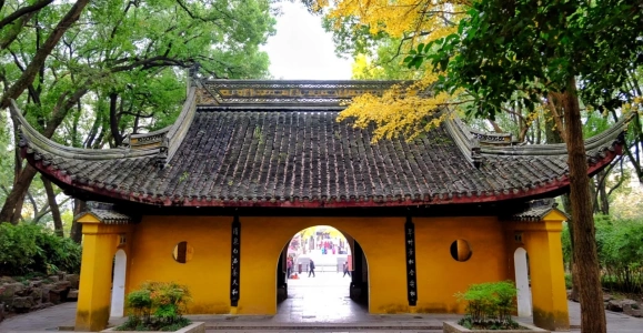 Broken Beam Hall Tiger Hill ancient Ming dynasty architecture