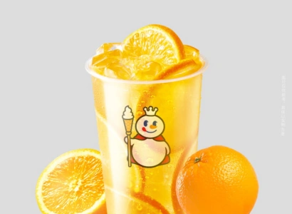 MIXUE (มี่เสวี่ย) น้ำส้มคั้นสด