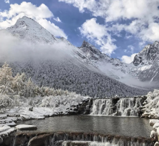 ทะเลสาบปานหยางในหุบเขาปี้เผิงโกว