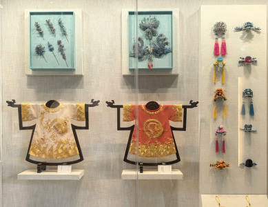 Display of cultural heritage artifacts in Fuzhou.