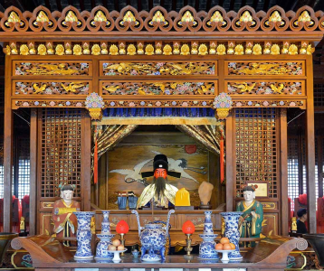 Main City God Hall of the City God Temple of Shanghai