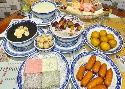 Guangxin Milk Dessert House, traditional Chongqing sweet soup and snacks