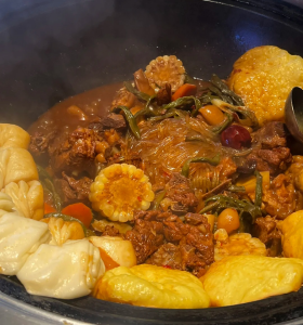 Northeastern Chinese stew with ribs and vegetables