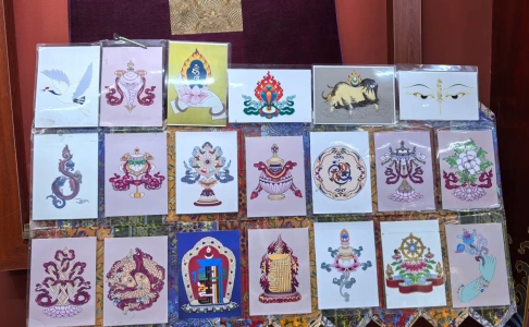 Traditional Thangka painting experience