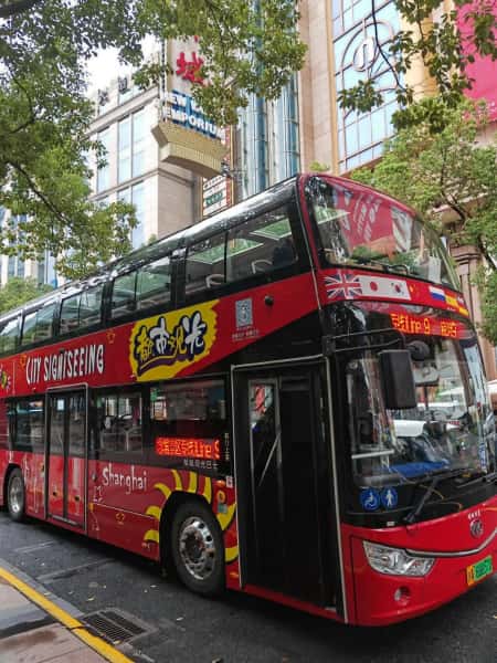 Shanghai City Sightseeing Double-Decker Bus