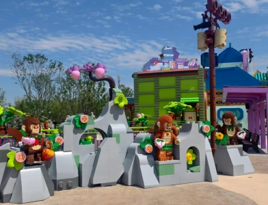 Monkie Kid World at Shanghai Legoland