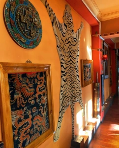 Interior of Snowland Restaurant near Jokhang Temple