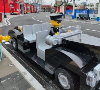 Lego City zone at Shanghai Legoland