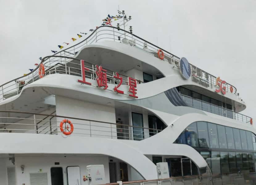 Huangpu River Cruise Ship in Shanghai