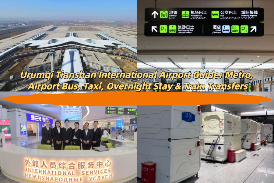 Urumqi Tianshan International Airport Guide: Metro, Airport Bus, Taxi, Overnight Stay and Train Transfers