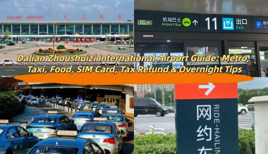 Dalian Zhoushuizi International Airport Guide: Metro, Taxi, Food, SIM Card, Tax Refund & Overnight Tips