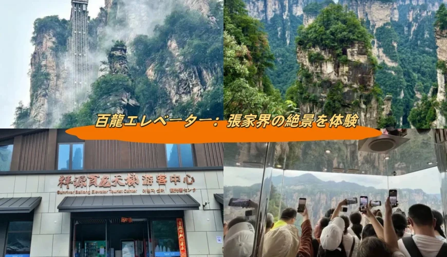 百龍エレベーター：張家界の絶景を体験