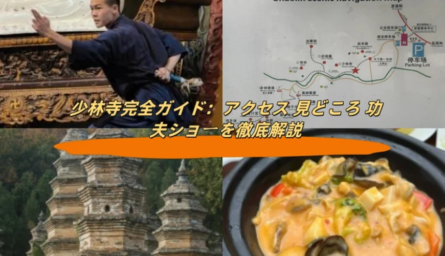 少林寺完全ガイド：アクセス 見どころ 功夫ショーを徹底解説