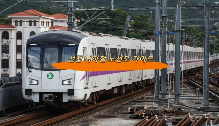 선전 지하철 노선도 가이드