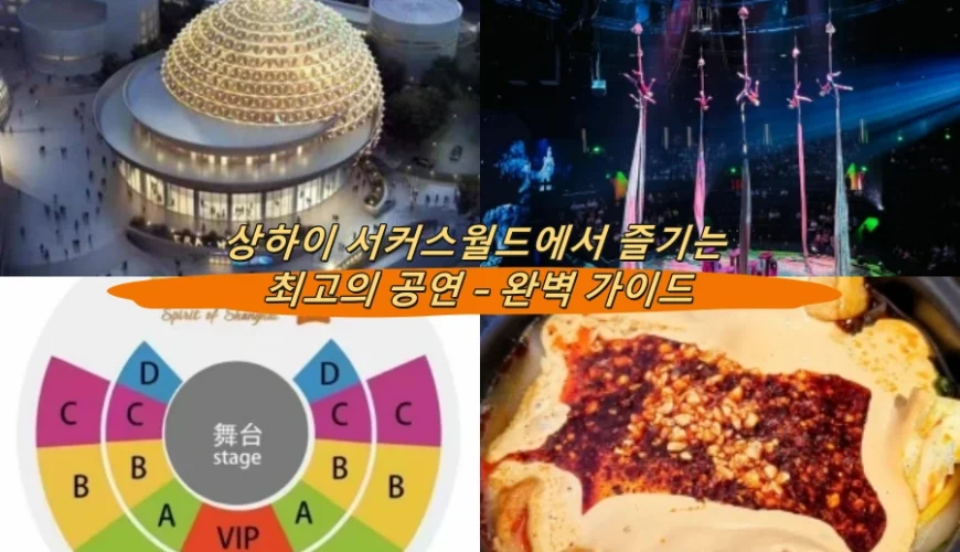 상하이 서커스월드에서 즐기는 최고의 공연 – 완벽 가이드