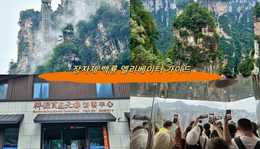 장자제 백룡 엘리베이터 가이드