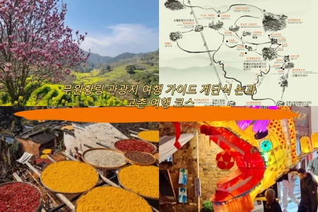 우위안 황링 여행 가이드 계단식 논과 고촌 여행 코스