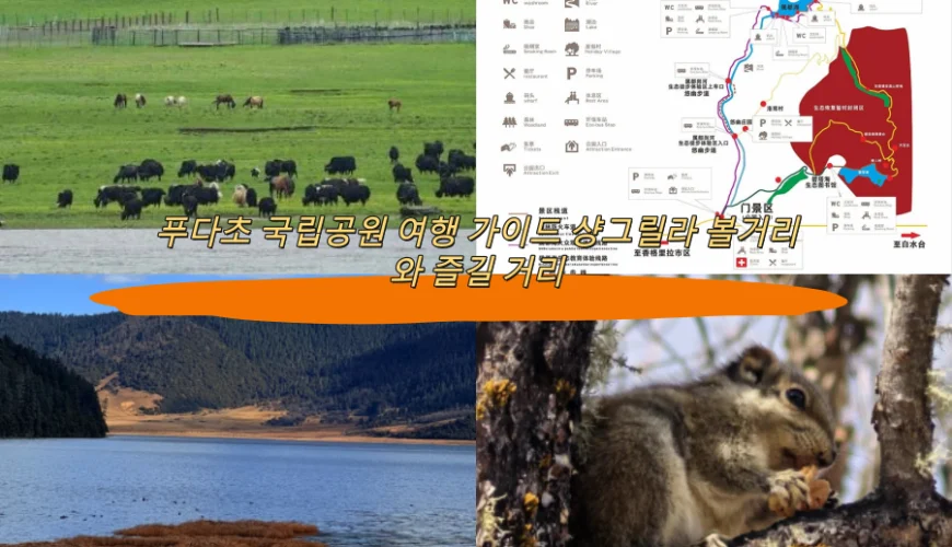 푸다초 국립공원 여행 가이드 샹그릴라 볼거리와 즐길 거리