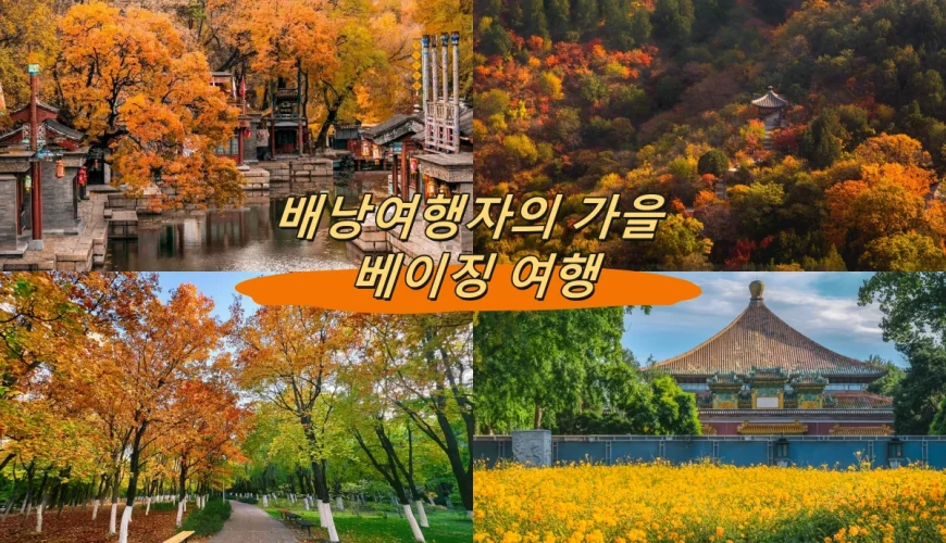 배낭여행자의 가을 베이징 여행: 최고의 명소와 돈 절약 팁