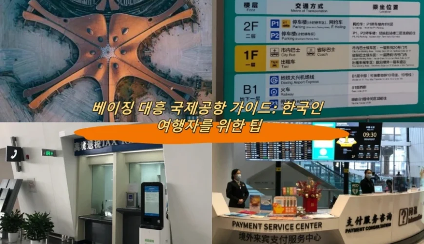 베이징 대흥 국제공항 가이드: 한국인 여행자를 위한 팁