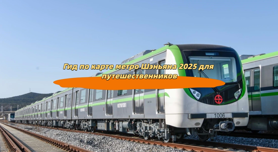 Гид по карте метро Шэньяна 2025 для путешественников