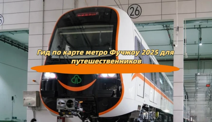 Гид по карте метро Фучжоу 2025 для путешественников