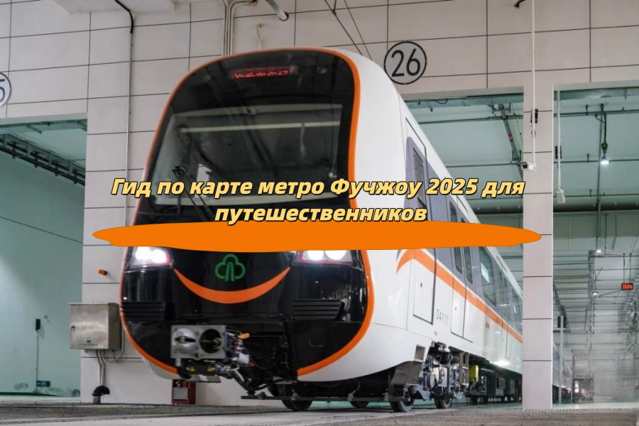 Гид по карте метро Фучжоу 2025 для путешественников