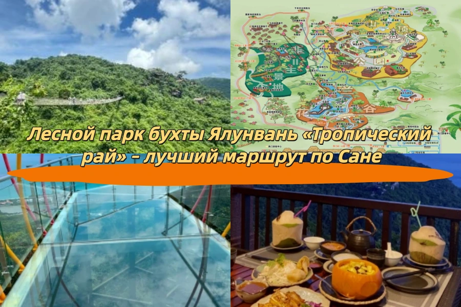 Лесной парк бухты Ялунвань «Тропический рай» – лучший маршрут по Сане