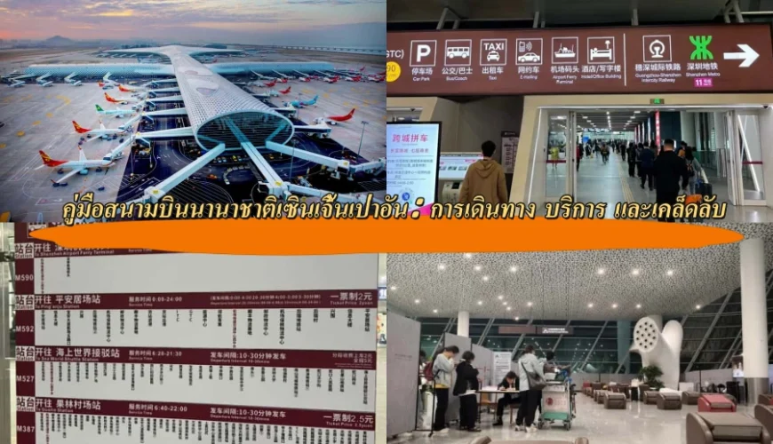 คู่มือสนามบินนานาชาติเซินเจิ้นเป่าอัน: การเดินทาง บริการ และเคล็ดลับ