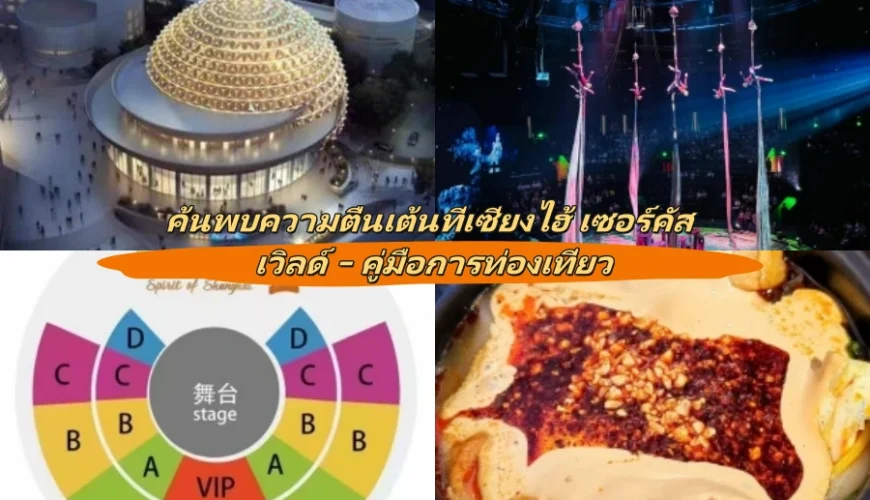 ค้นพบความตื่นเต้นที่เซี่ยงไฮ้ เซอร์คัส เวิลด์ – คู่มือการท่องเที่ยว