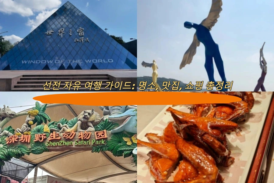 선전 자유 여행 가이드: 명소, 맛집, 쇼핑 총정리