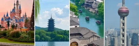 上海迪士尼＋蘇州＋烏鎮＋杭州 5日4晚私家團